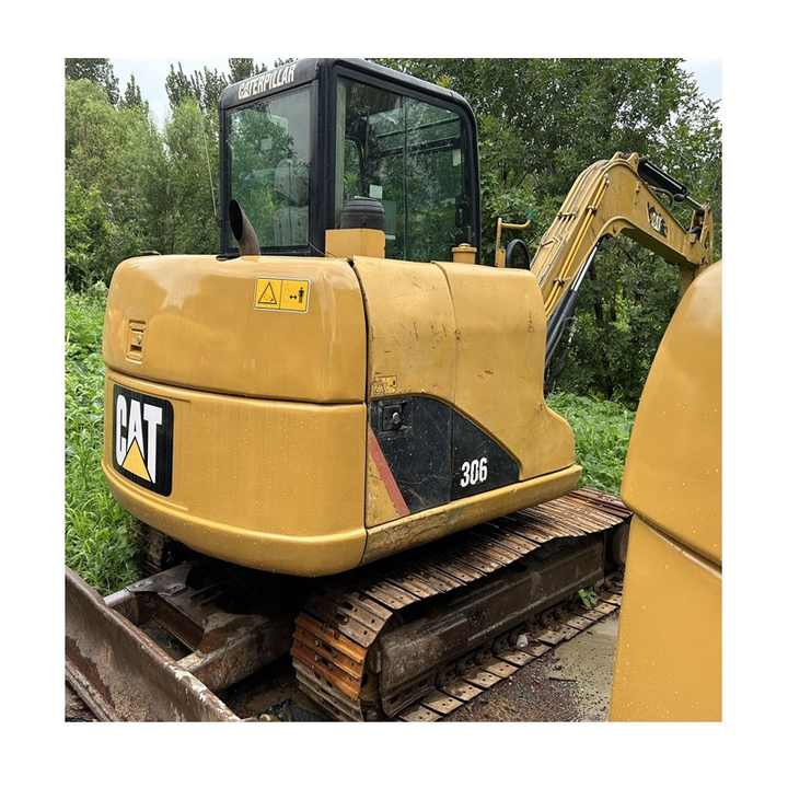 حفارة ثانية Caterpillar حفارة Caterpillar 306D مع الجرافات Caterpillar حفارات منخفضة التكلفة