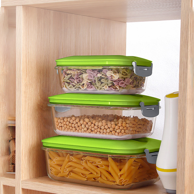 Glass vacuum preservation tank