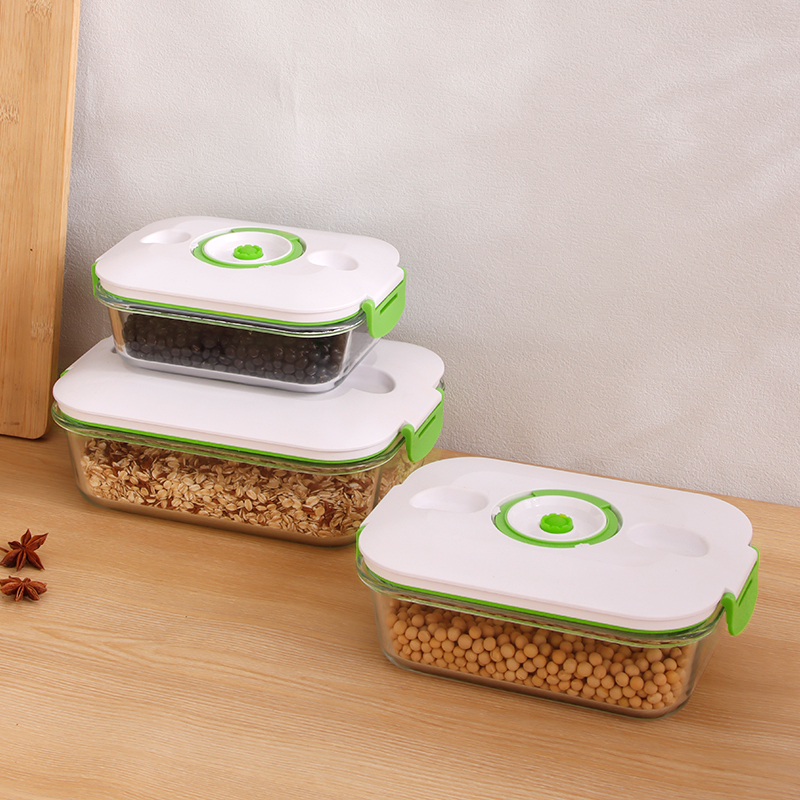 Glass vacuum preservation tank