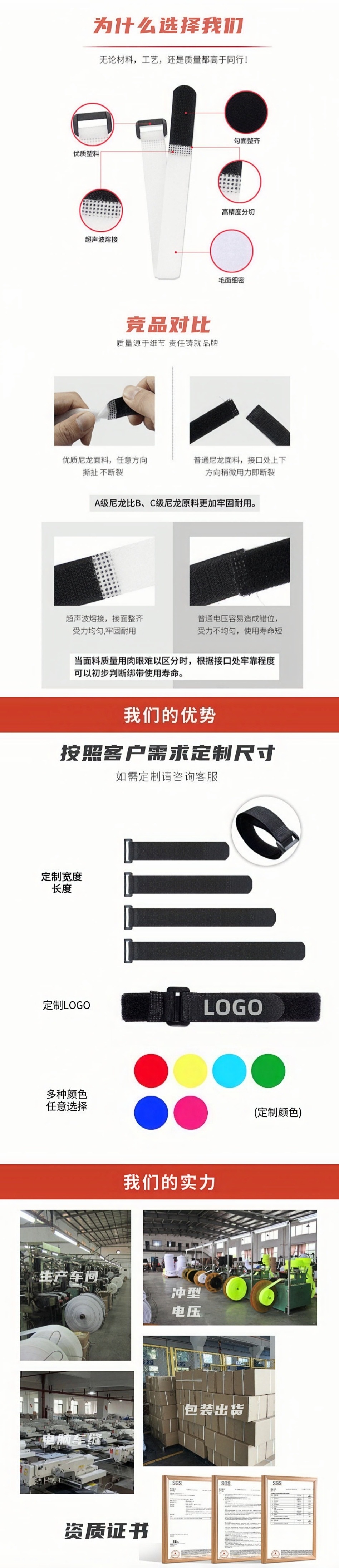 背靠背魔术贴