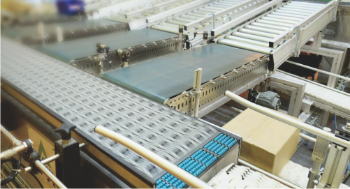 皮带板链辊筒爬坡输送机