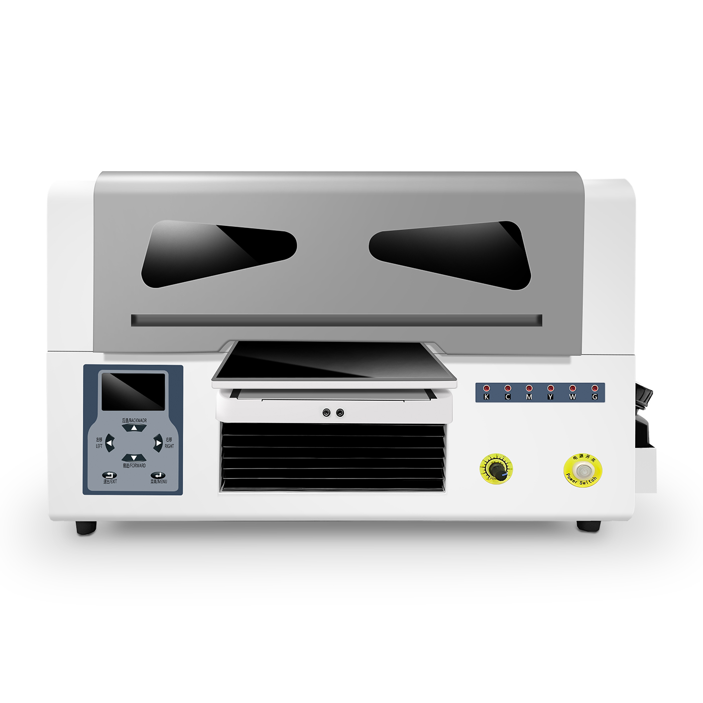 Small UV Printer for Phone Cases and Tumblers,Compact Desktop UV Flatbed Machine,Eco UV LED Printer for Startup Business