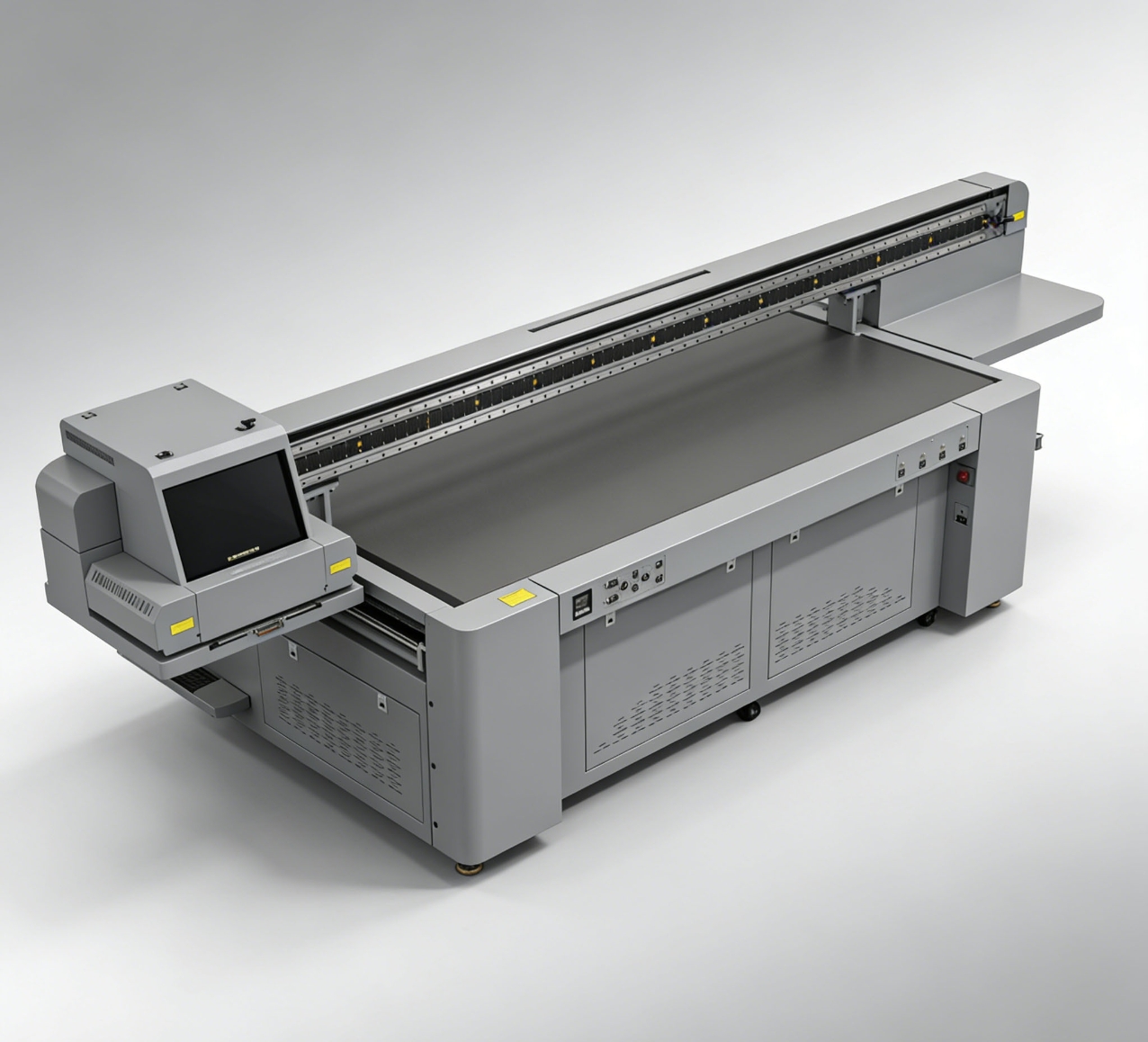 2513 UV Printer for Large Format Rigid Media,Industrial 2500x1300mm UV Flatbed Printer,Ricoh Gen6 UV Printing Machine for Advertising Boards