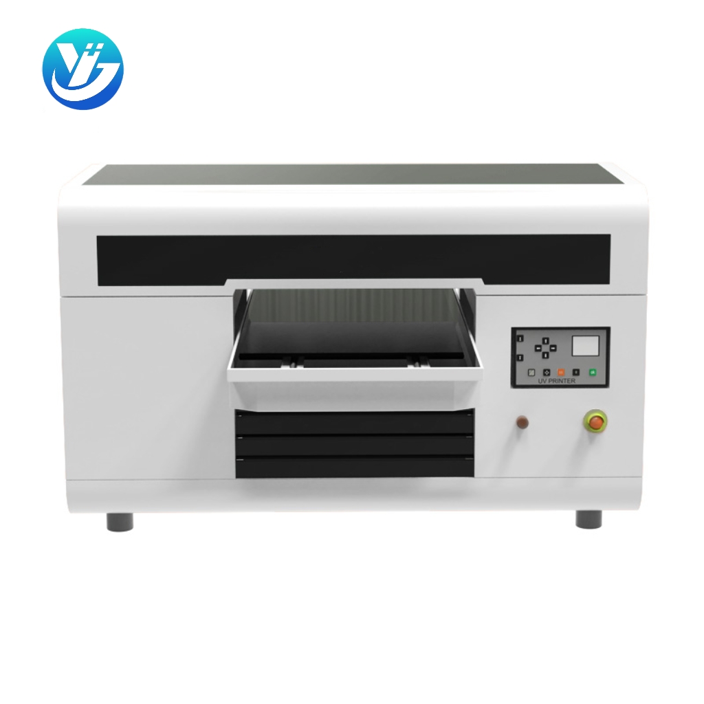 6090 UV Printer for Signage and Promotion Items,60x90cm UV Flatbed Printer with Ricoh Heads,Industrial UV Printing Machine for Rigid Media