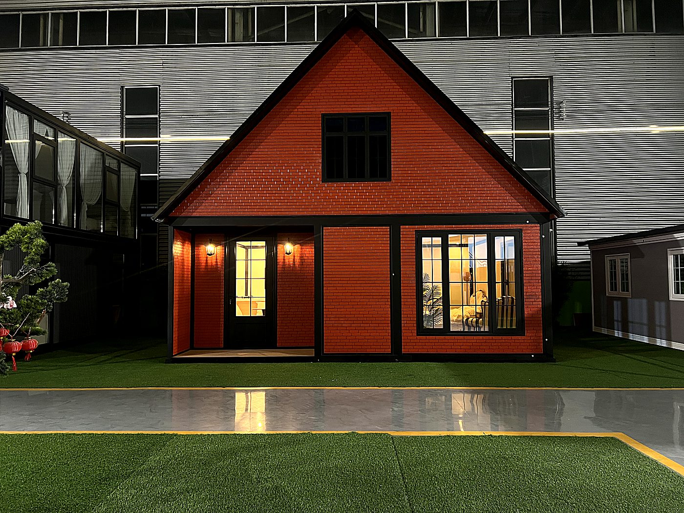 20ft A-Frame Loft Cabin