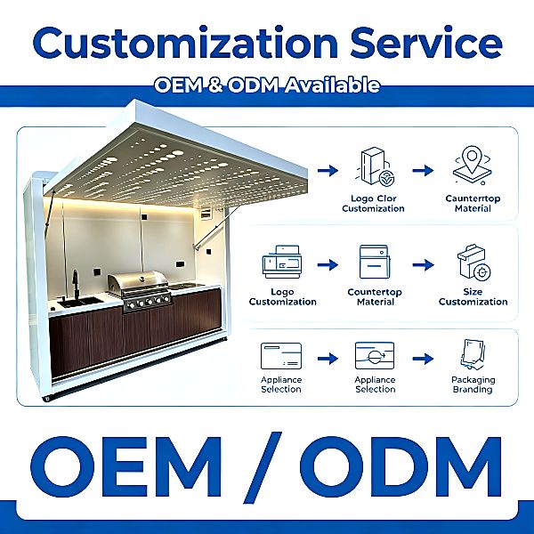 Custom Modular Outdoor Kitchen – Premium Cooking Space