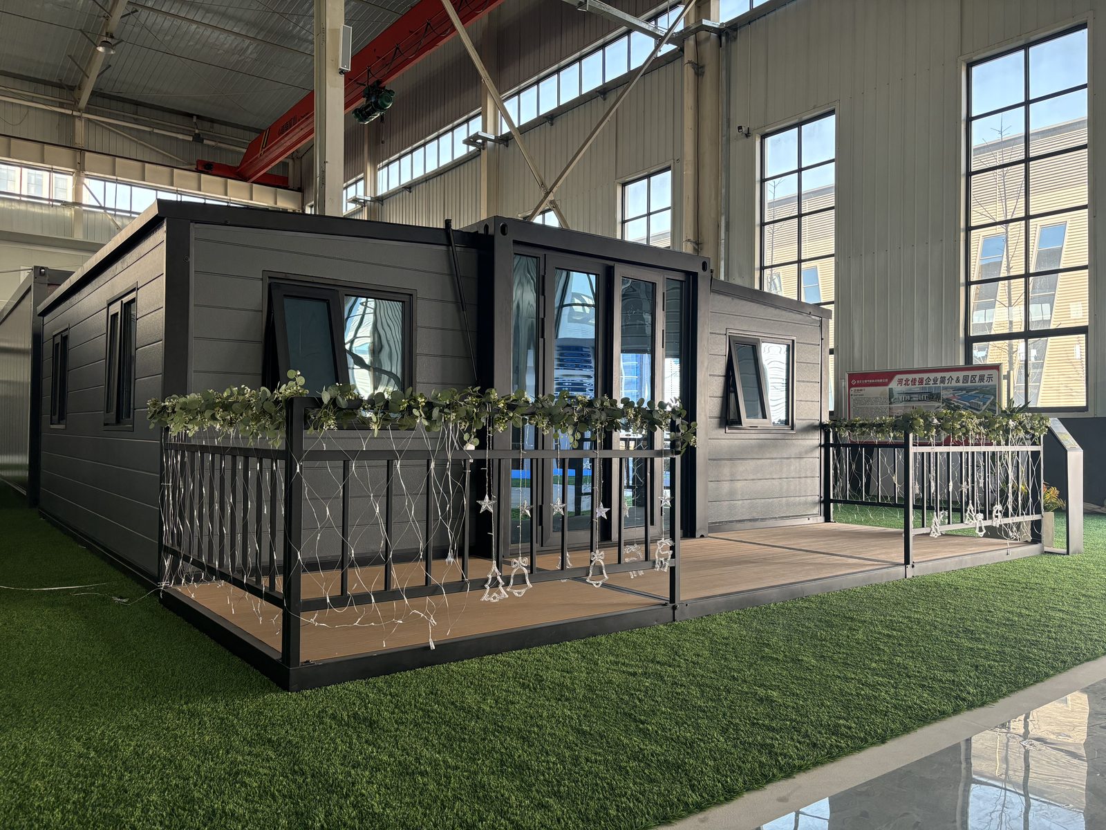 20ft Expandable Container House with Open-Air Terrace | 38 sqm