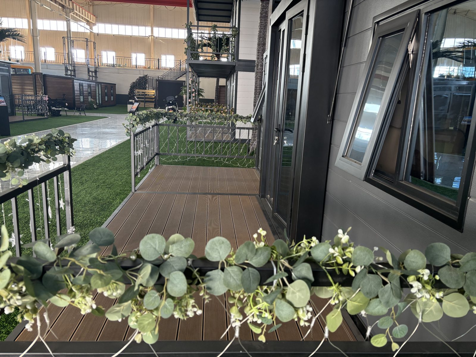 20ft Expandable Container House with Open-Air Terrace | 38 sqm