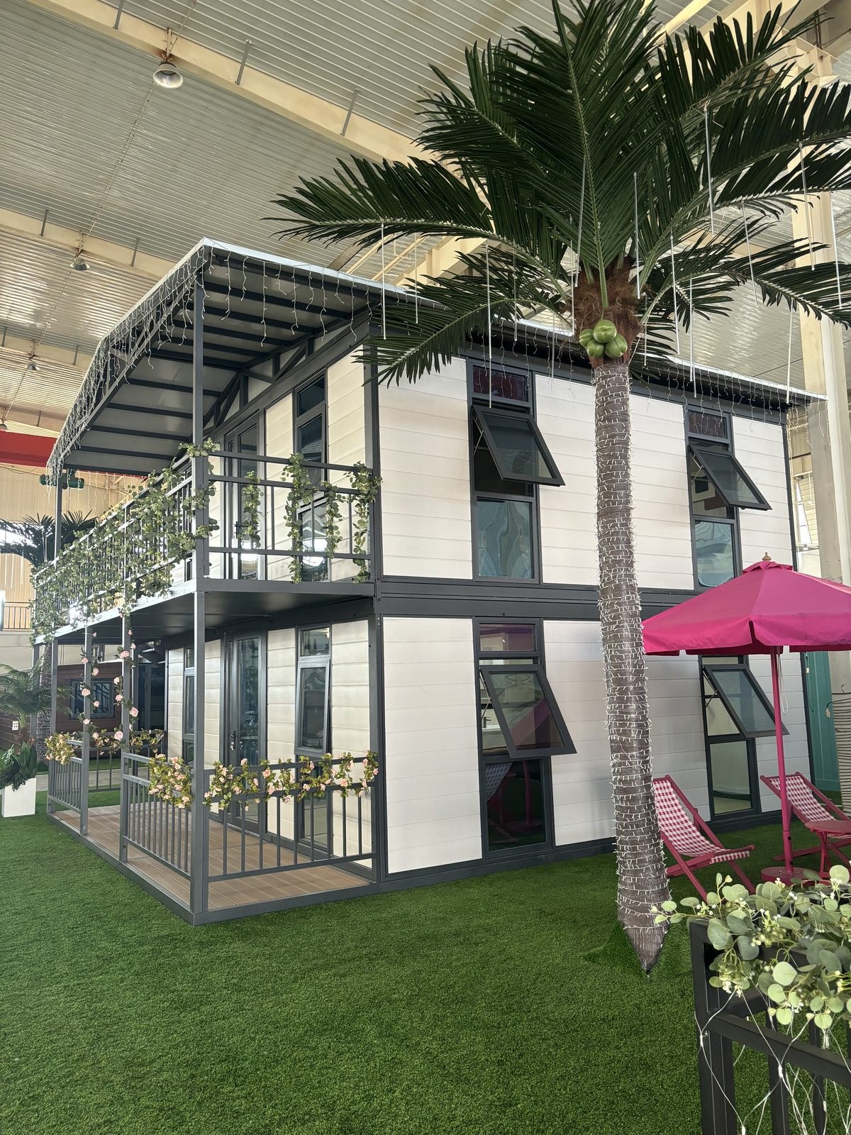 2-Story 20FT Expandable Container House | 80 sqm Two-Storey Villa