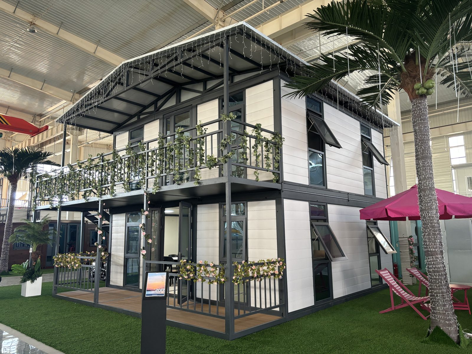 2-Story 20FT Expandable Container House | 80 sqm Two-Storey Villa