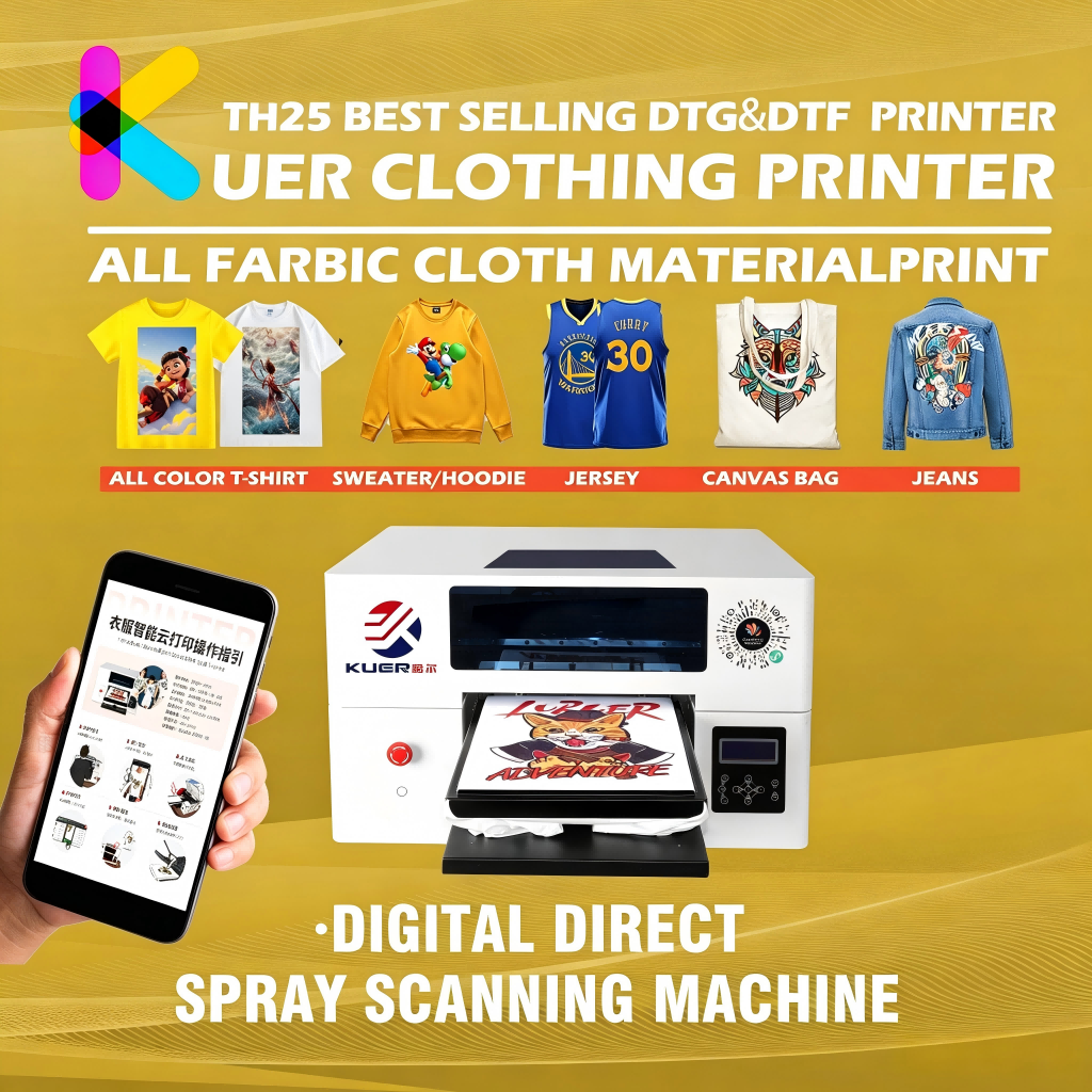Single-Station Barcode-Scanning Printing Machine