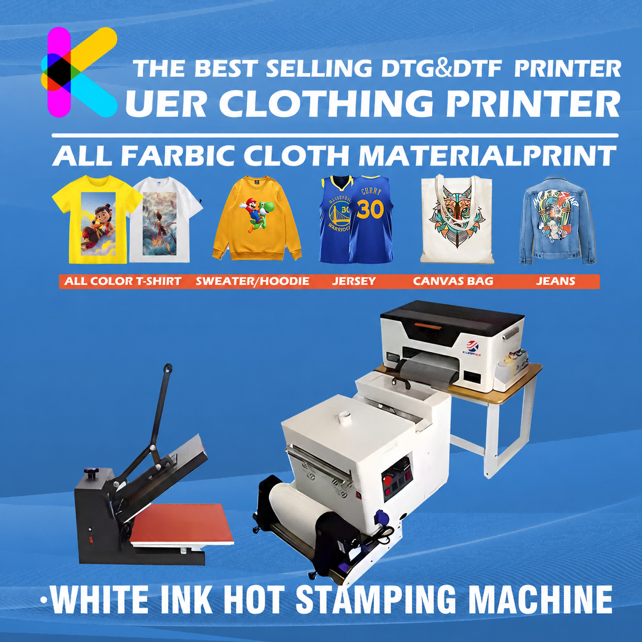 DTF clothing printer