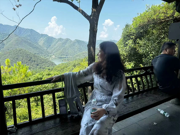 公司团建留影