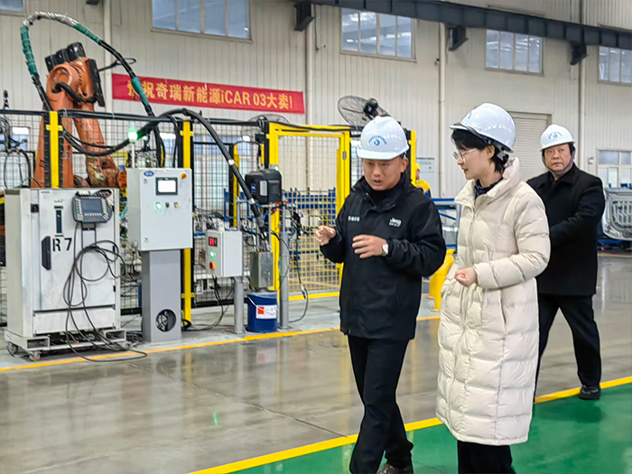 六安市政府领导莅临现场