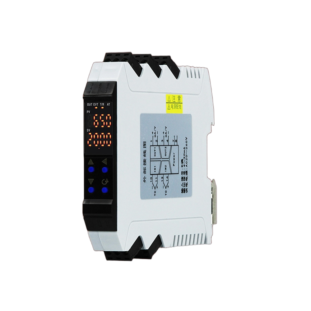 导轨式智能温度变送器 RS485或HART通讯