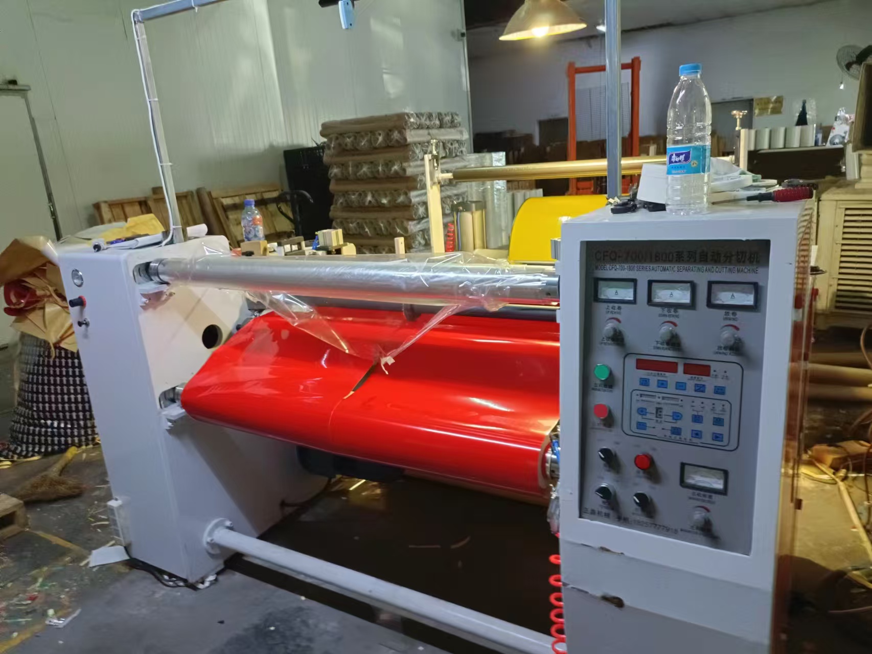 复合膜双圆刀分切机