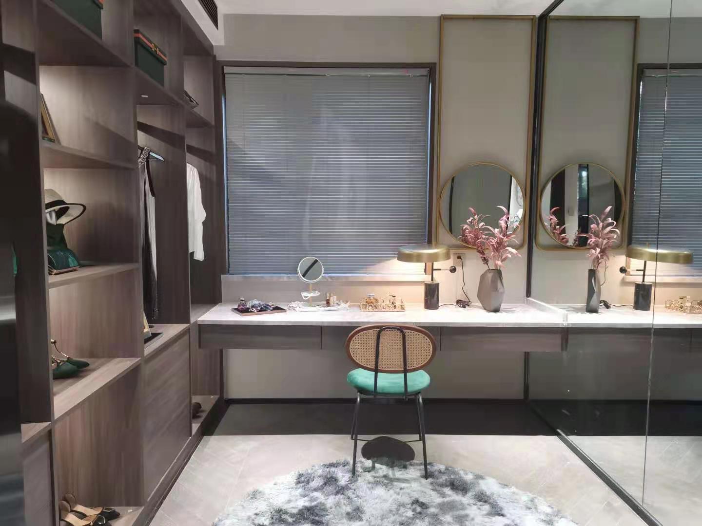 建业观山悦新中式风格样板间