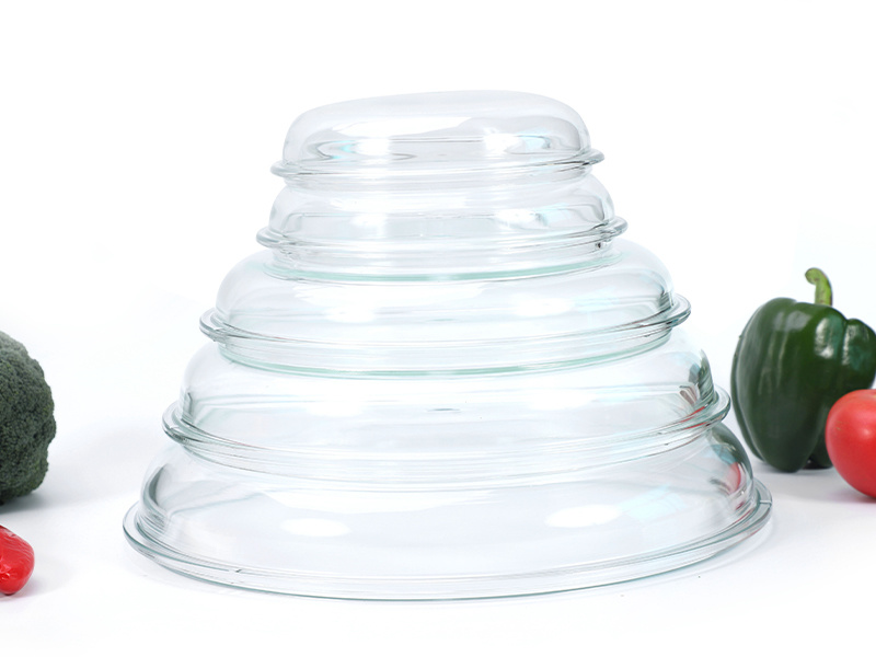 Flat-top glass lid
