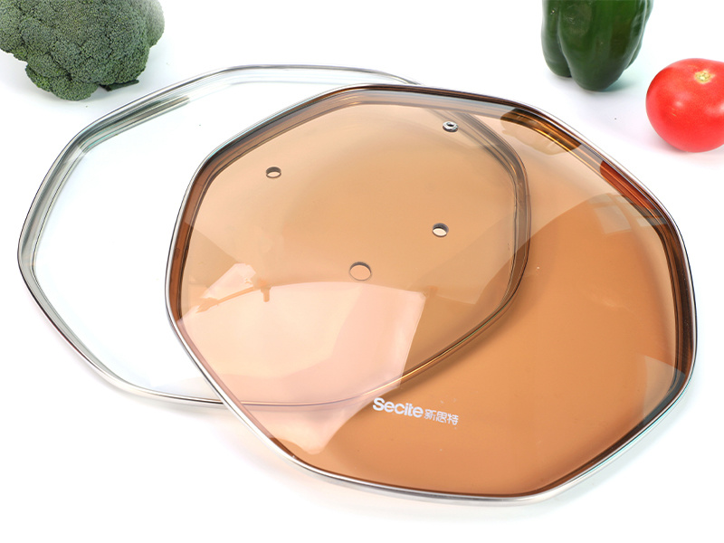 Octagonal glass cover