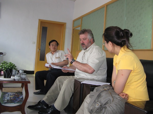 Communicate with foreign counterparts--