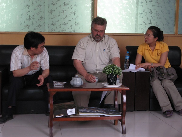 Communicate with foreign counterparts----