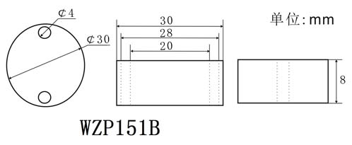 WZP151B片状温度传感器