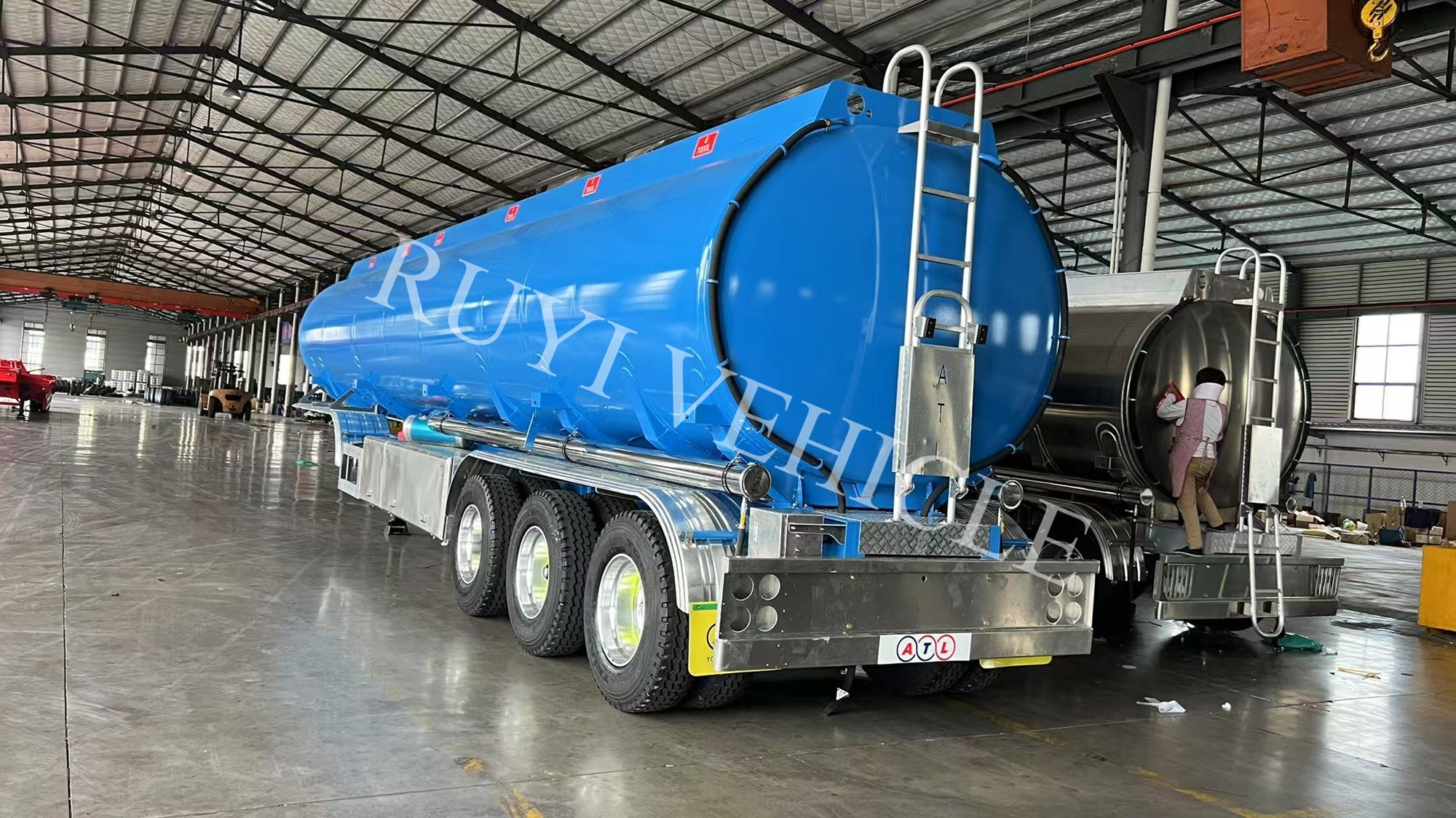 3axle 46000 Carbon Steel Tanker Trailer