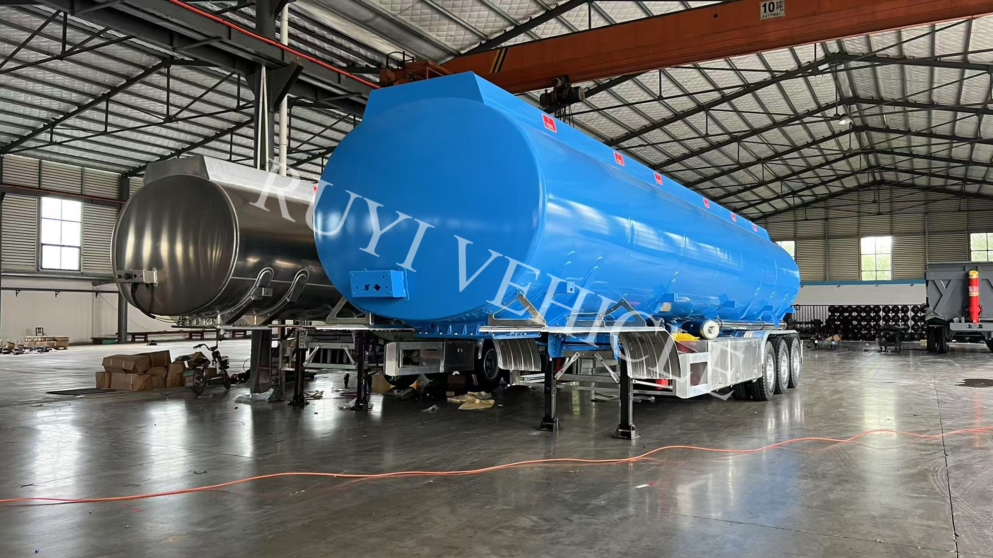 3axle 46000 Carbon Steel Tanker Trailer