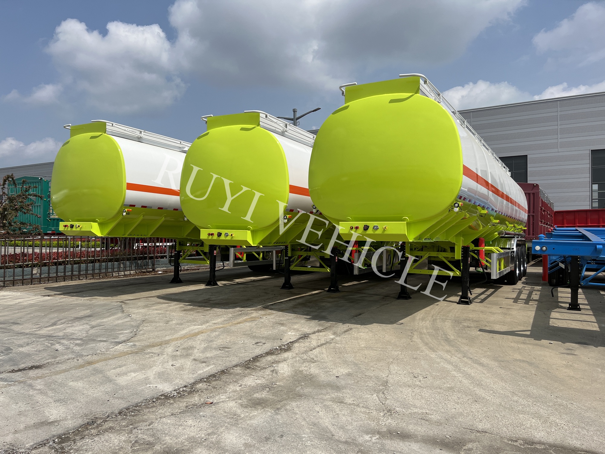 3axle Aluminum Alloy Tanker Trailer