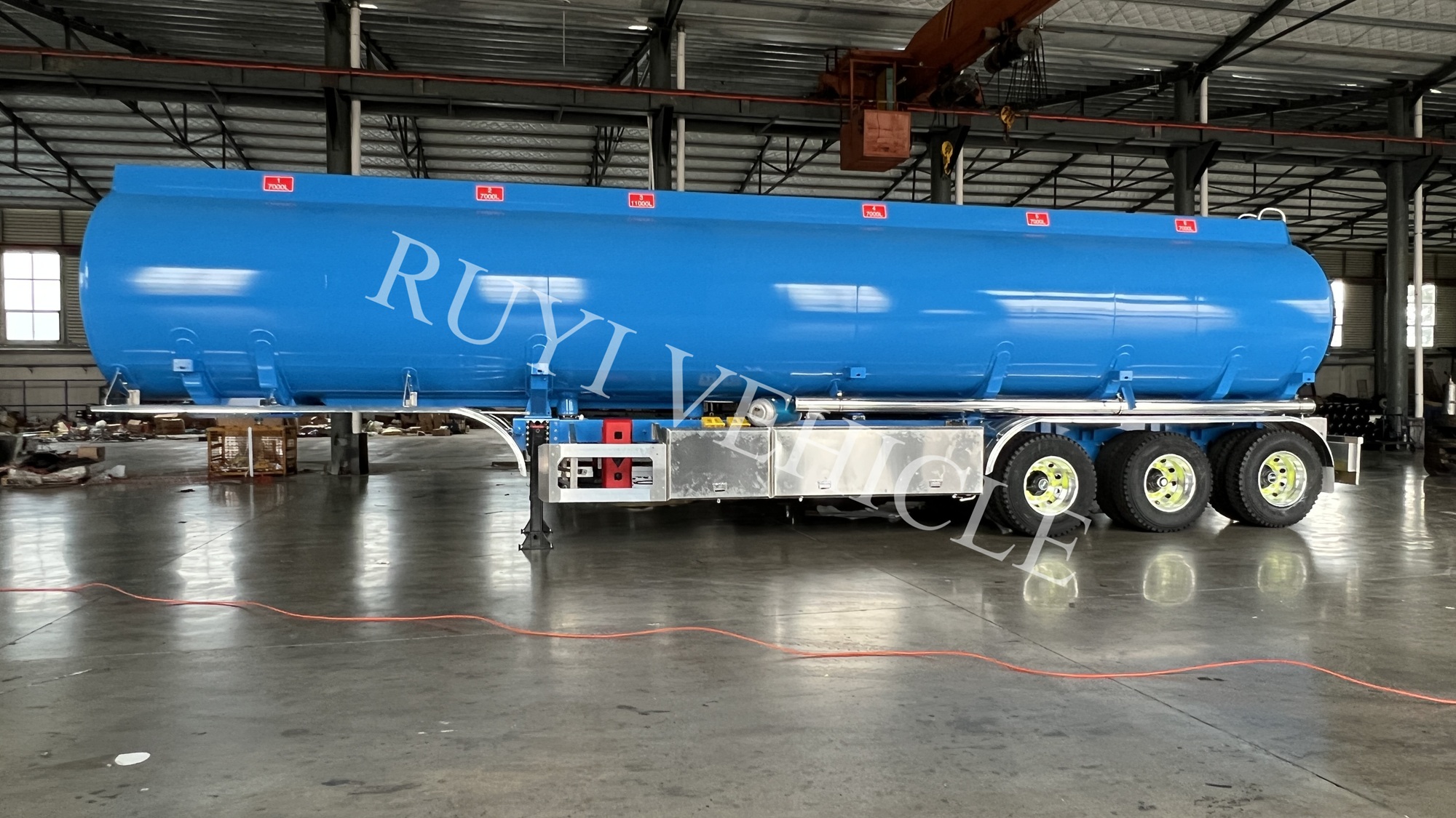 3axle 46000 Carbon Steel Tanker Trailer