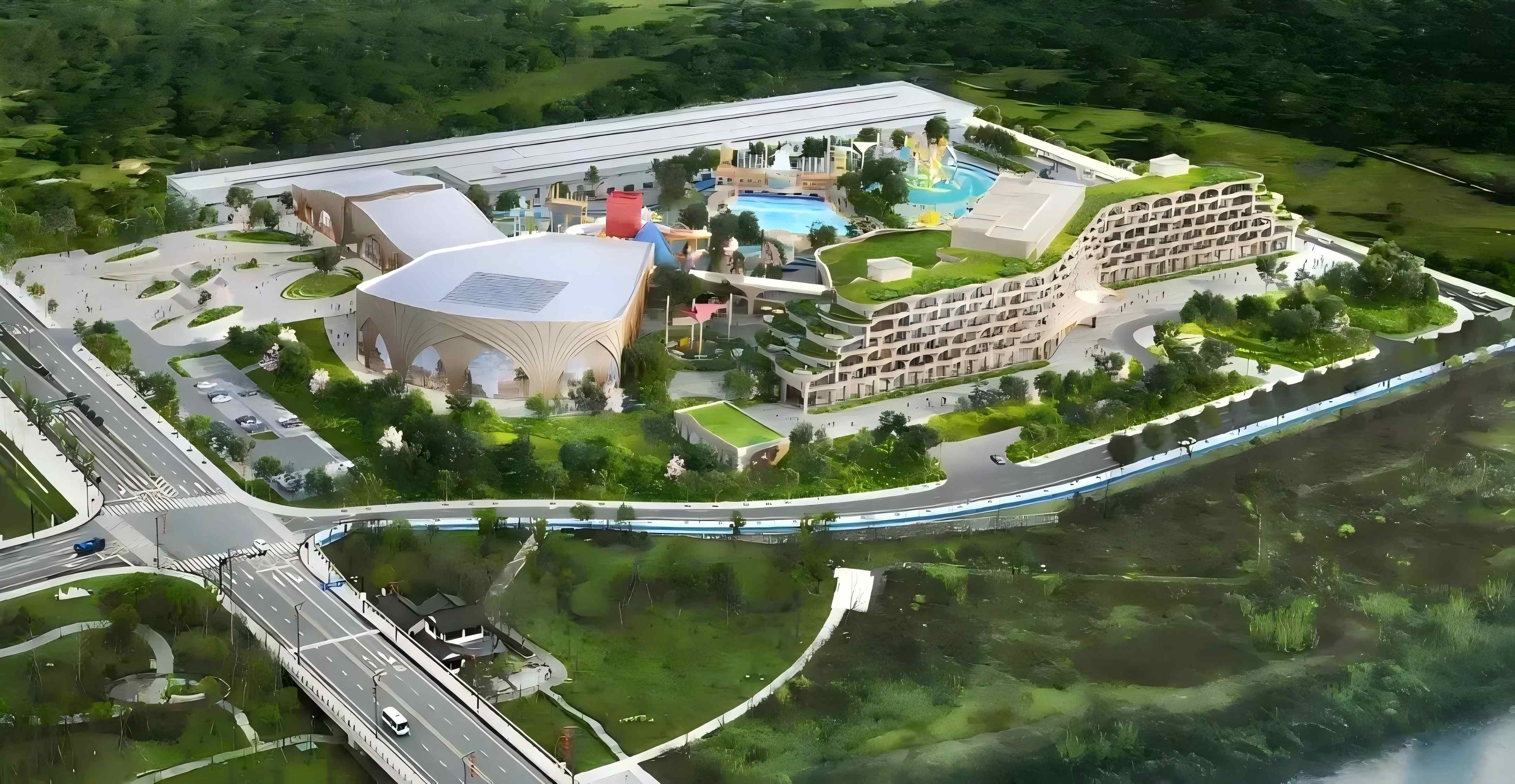 浙江桐庐开元森泊旅游度假区水乐园及集中式酒店