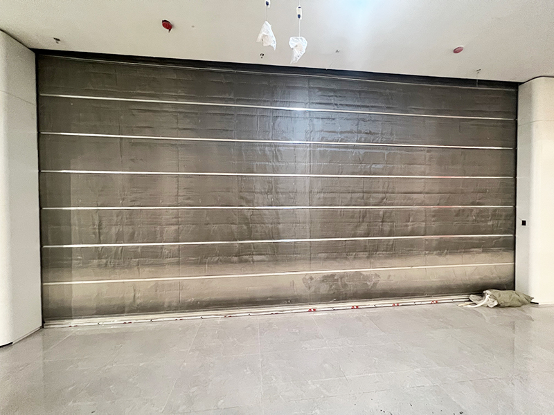 双轨双帘防火卷帘门