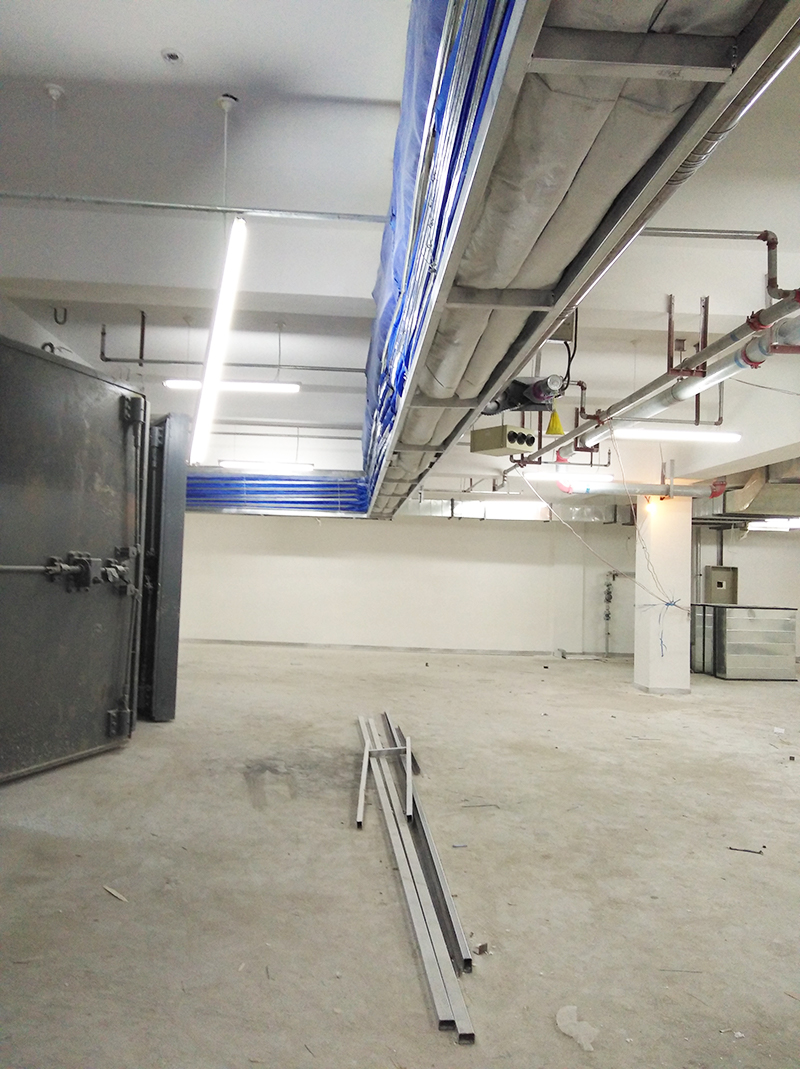 折叠提升型防火卷帘门