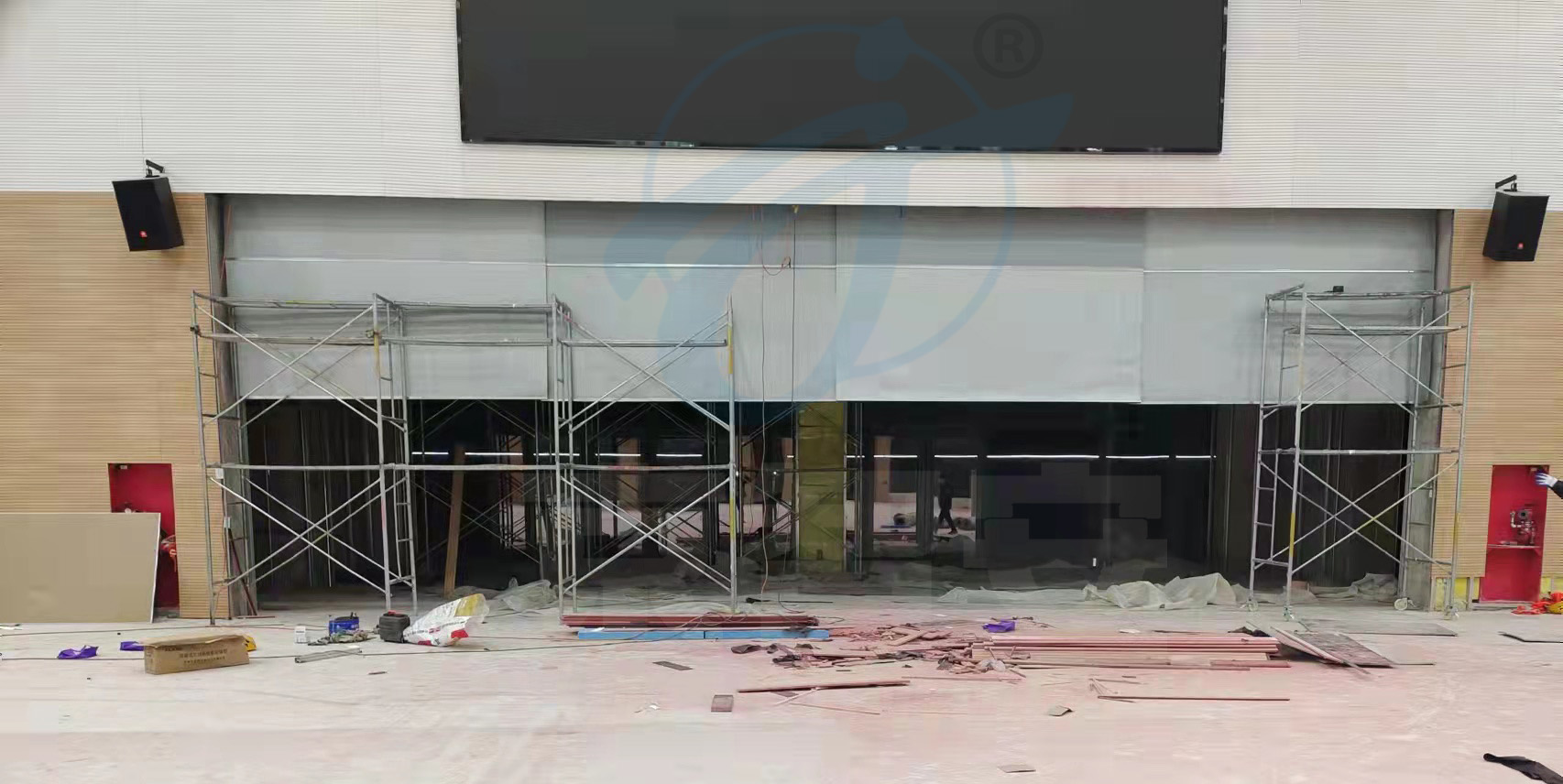 大宽幅电动卷轴型