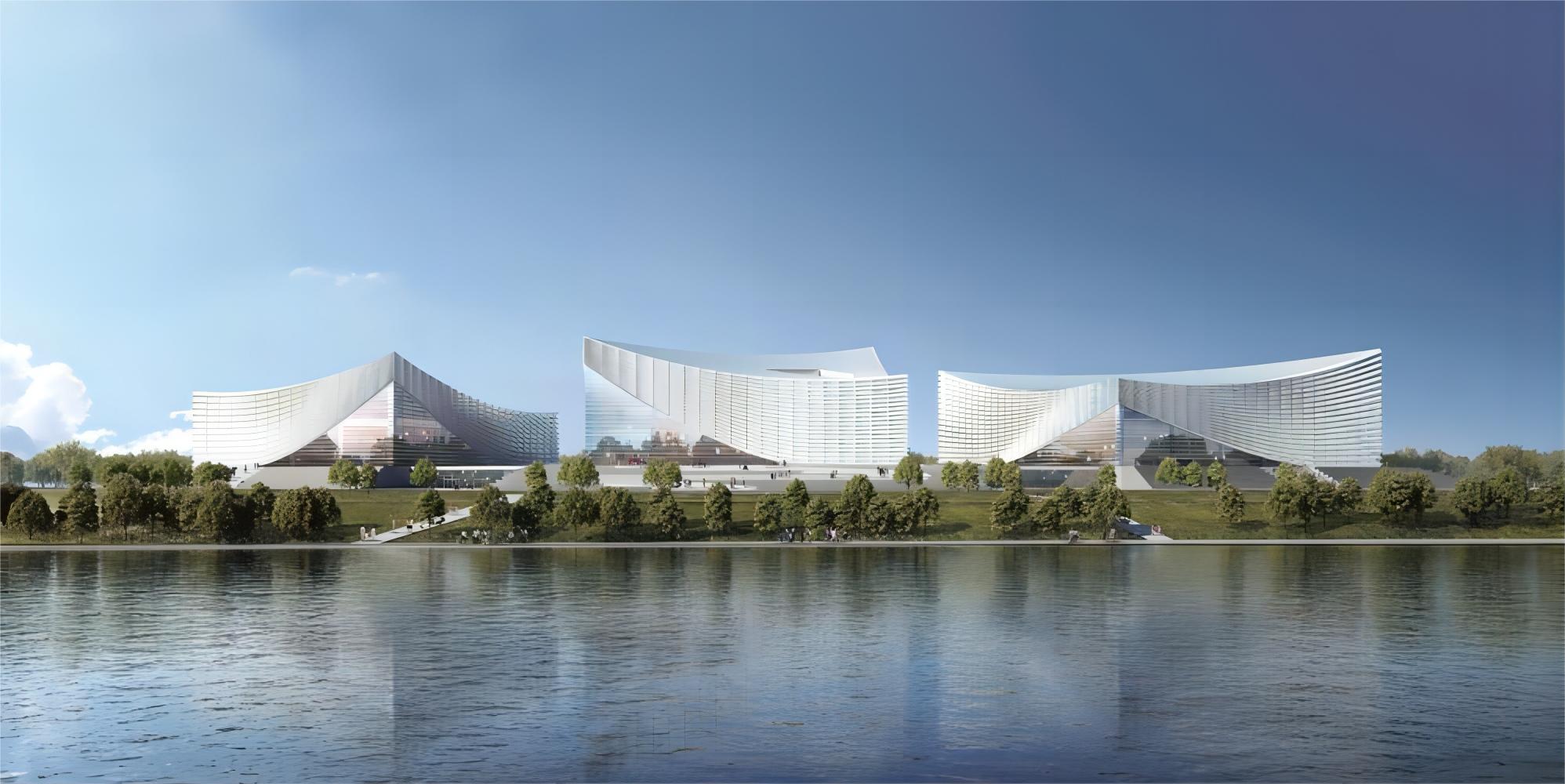 通州副中心三大设施（中心剧院、博物馆、图书馆）