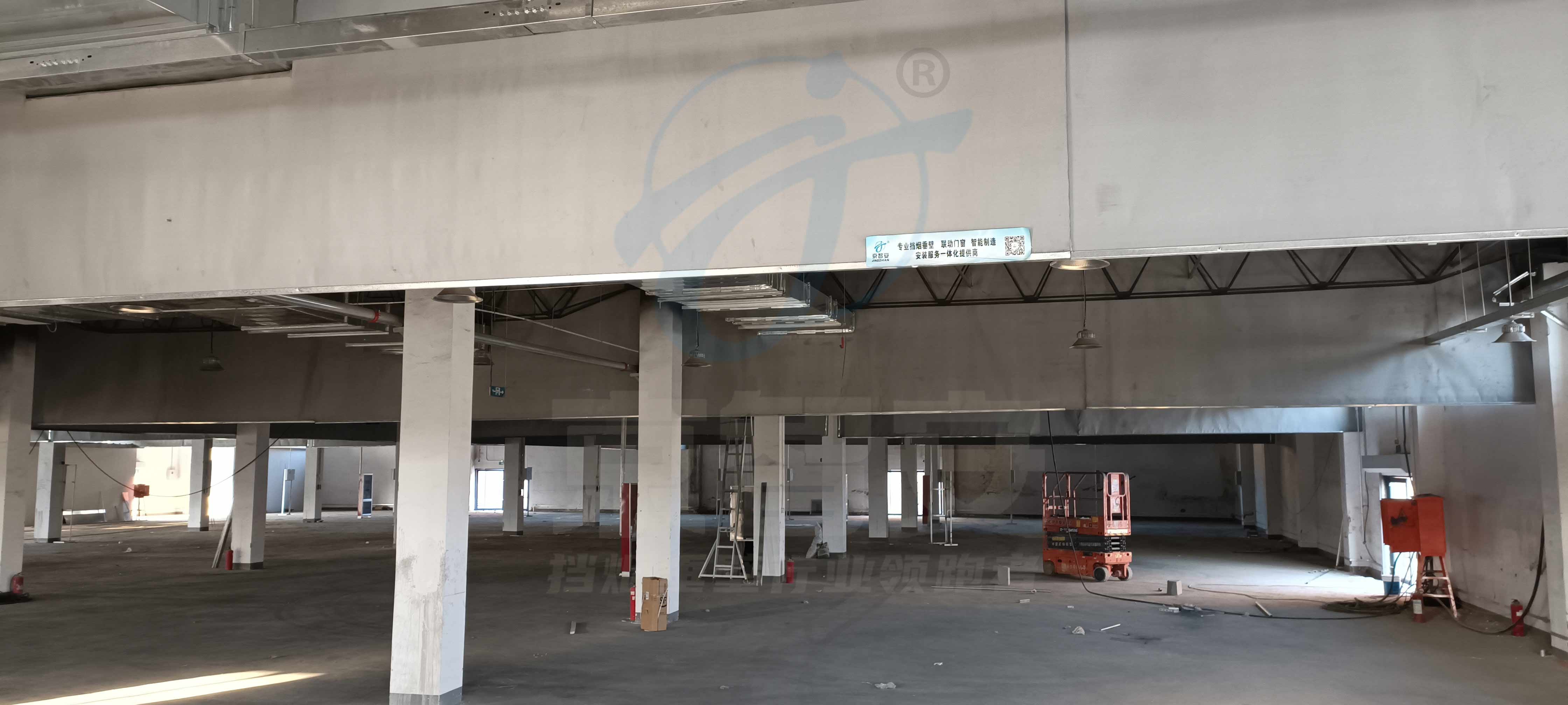 办公楼固定式防火布型