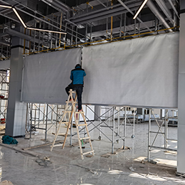 电动挡烟垂壁案例