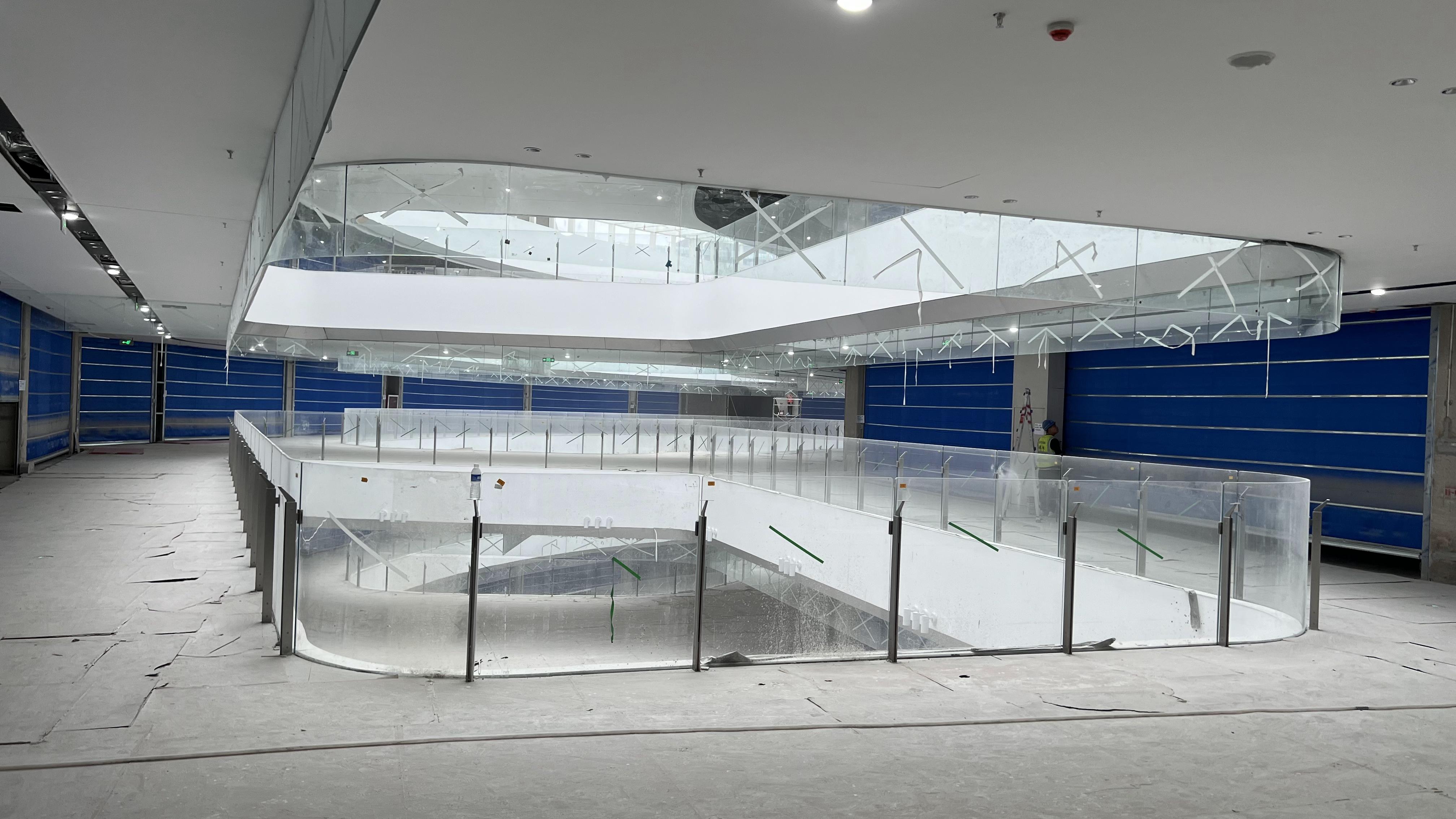 双轨双帘防火卷帘门