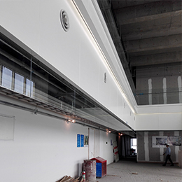 玻璃挡烟垂壁案例