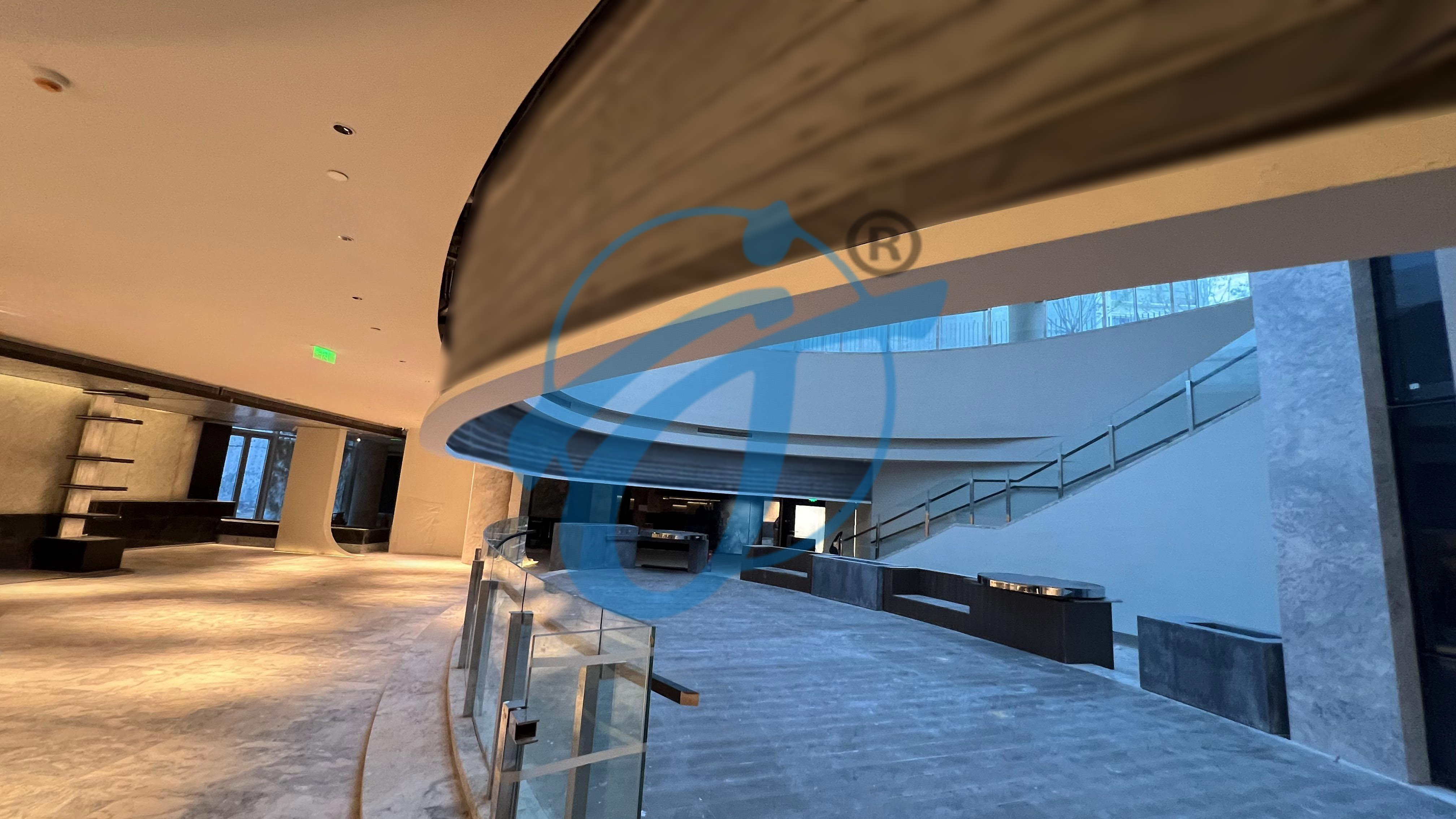 一体式弧形电动挡烟垂壁