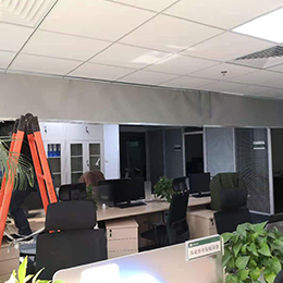 固定布挡烟垂壁