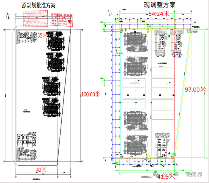 年产16亿平方米锂电池隔离膜生产线建设项目(一期)规划变更