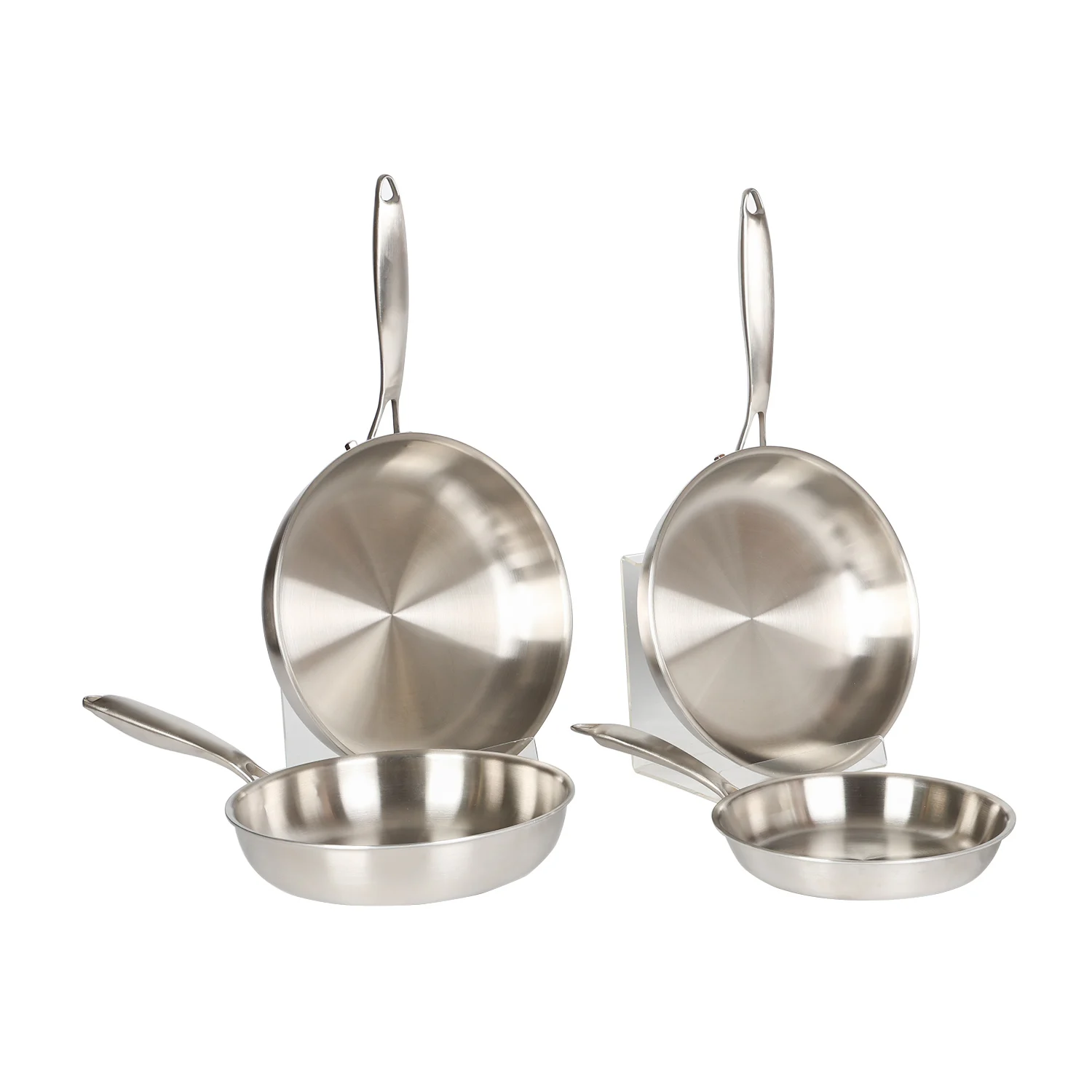 Three ply frying pan