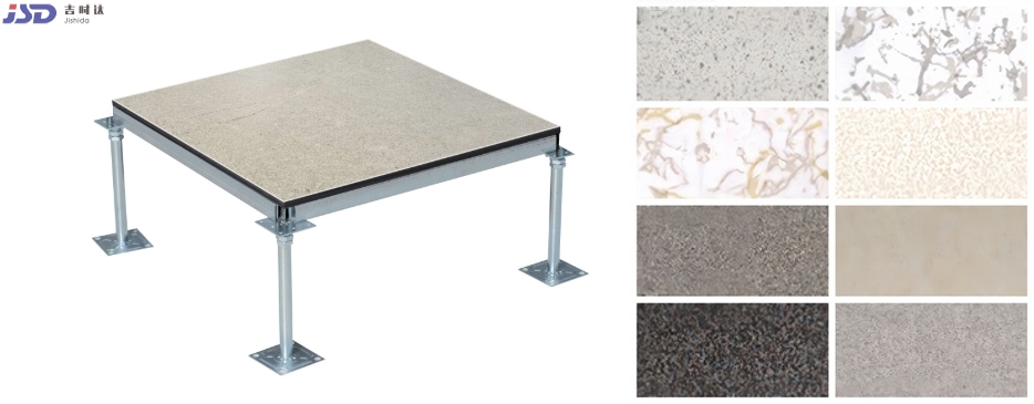 Anti-static Steel Concrete Raised Floor with HPL Finish_副本