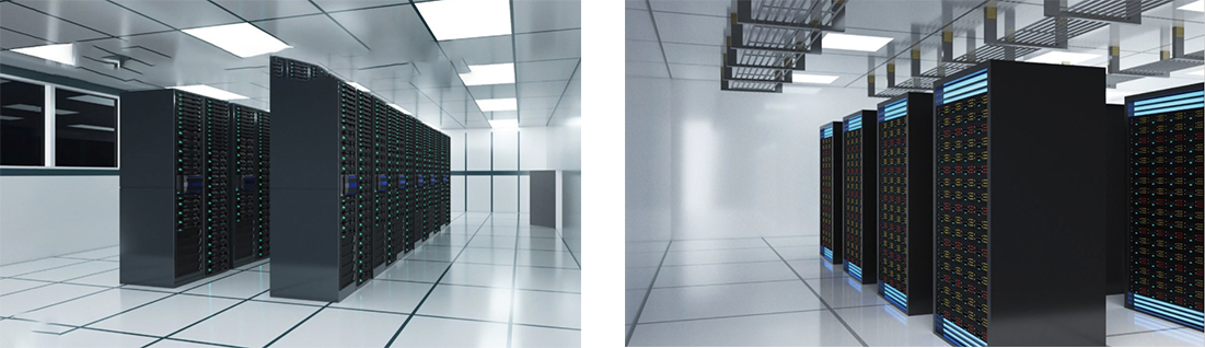 机房金属墙板应用效果图