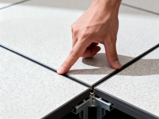 Raised access flooring