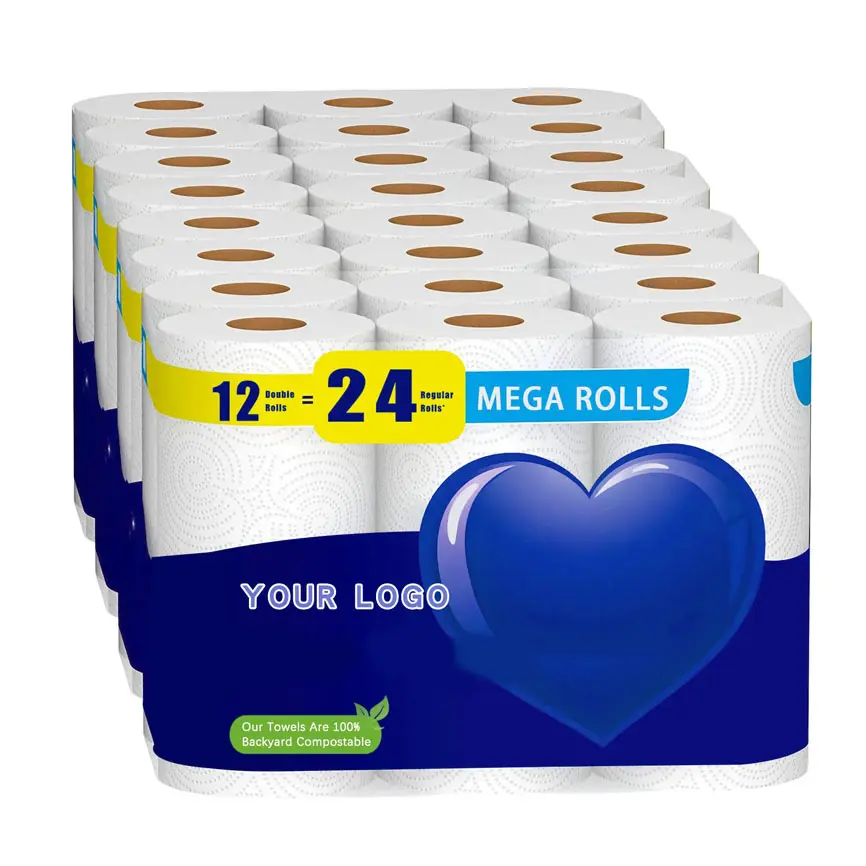 Soft & Strong Toilet Paper Roll with Core