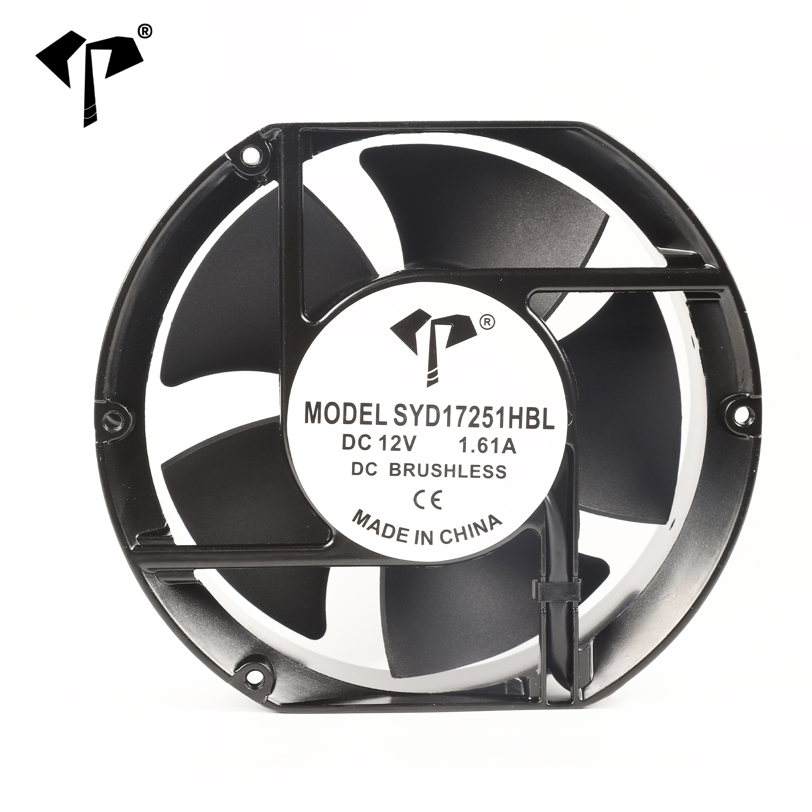 铝框-半圆17251-12V-滚珠-2线