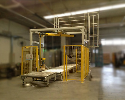 摇臂缠绕包装机