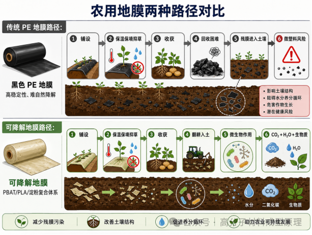 可降解农膜的材料设计